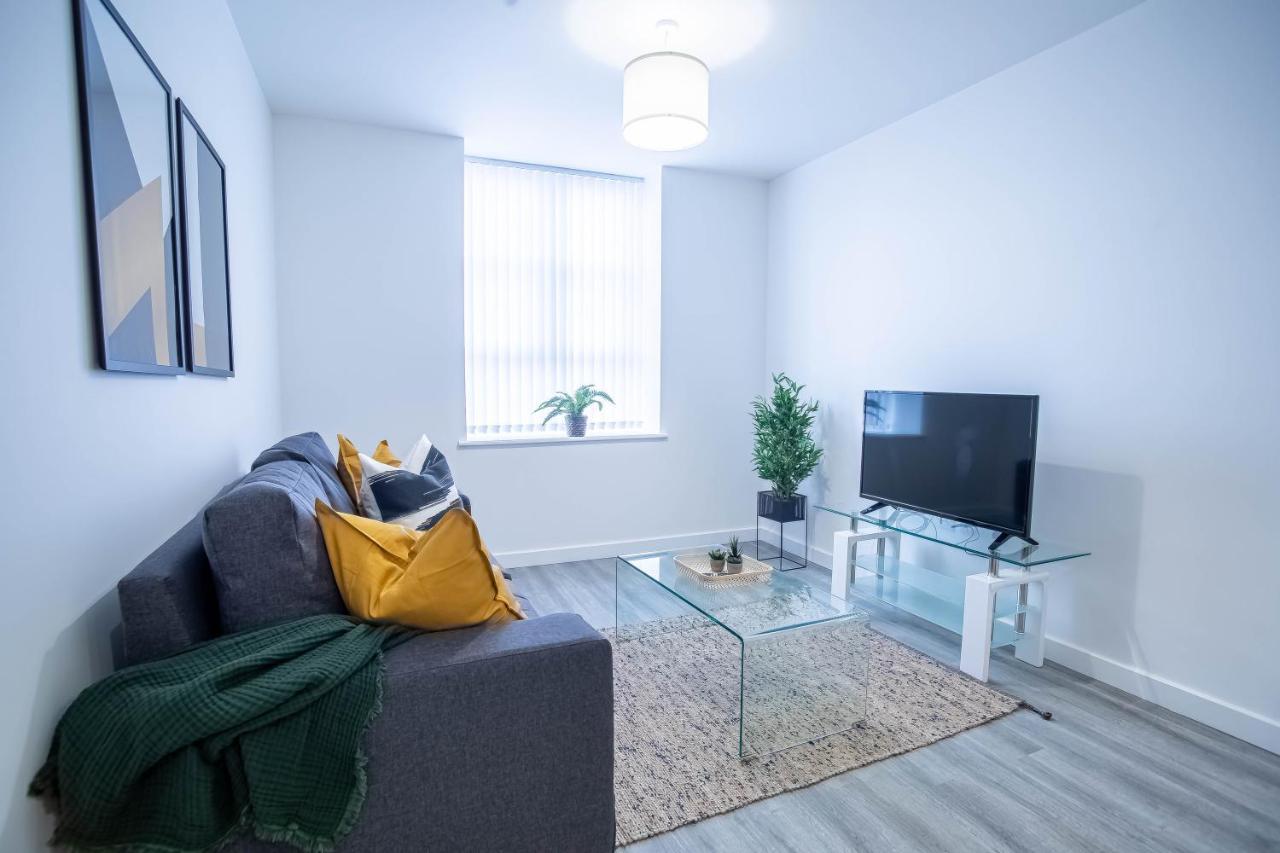 Luxury Apartments Available Next To Train Station - The Wallgate Apartments Wigan - Free Parking Esterno foto