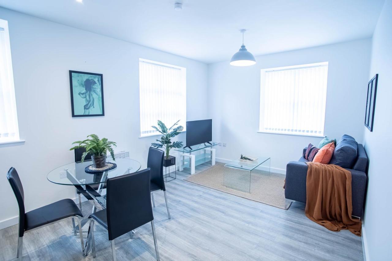 Luxury Apartments Available Next To Train Station - The Wallgate Apartments Wigan - Free Parking Esterno foto