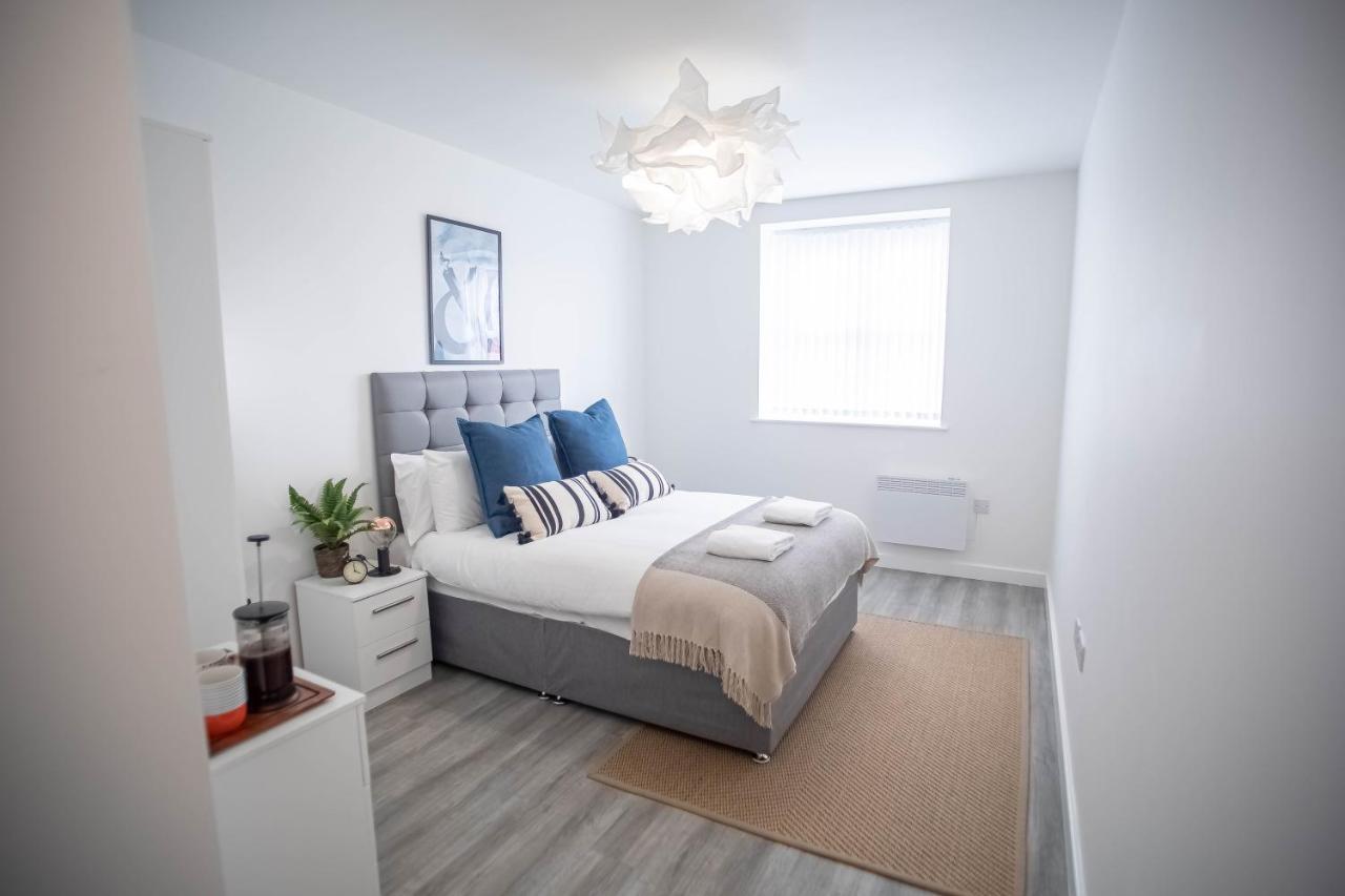 Luxury Apartments Available Next To Train Station - The Wallgate Apartments Wigan - Free Parking Esterno foto